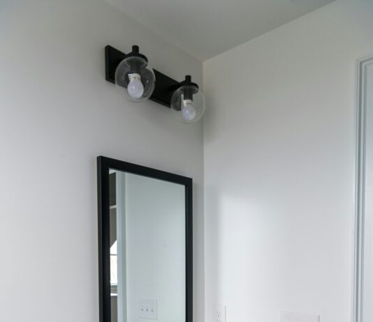 Oświetlenie lustra w łazience